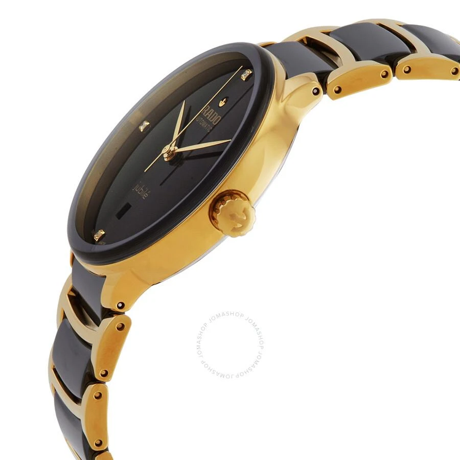 Rado Centrix Automatic Diamond Black Dial Unisex Watch R30008712 2