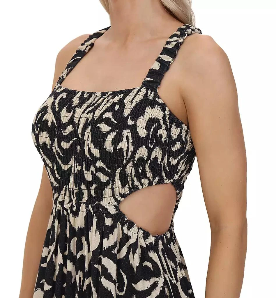 Frye Women's Smocked Cutout Maxi Dress 6