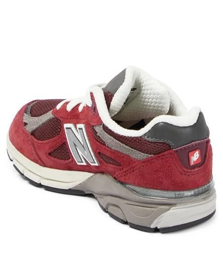 New Balance Kids Baby 990V3 suede sneakers 3