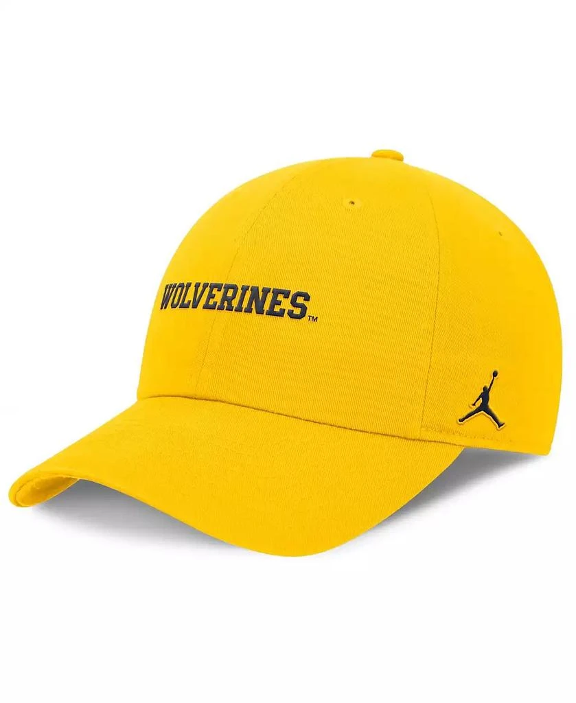 Jordan Men's Maize Michigan Wolverines Club Tri-Glide Adjustable Hat 1