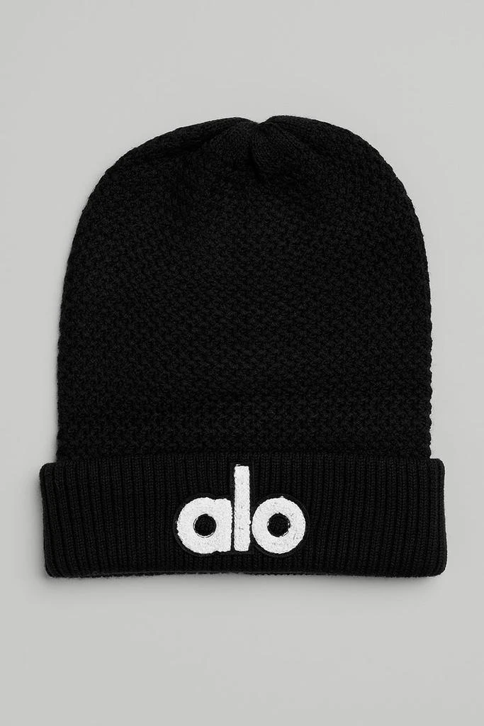 Alo Cool Skies Beanie - Black - Hats - Free Shipping  display picture 2