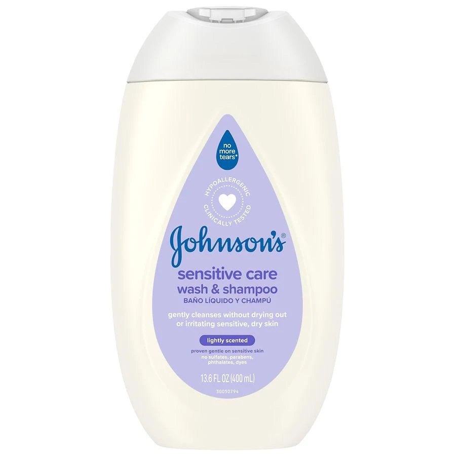 Johnson's Baby Sensitive Care Baby Body Wash & Shampoo 1