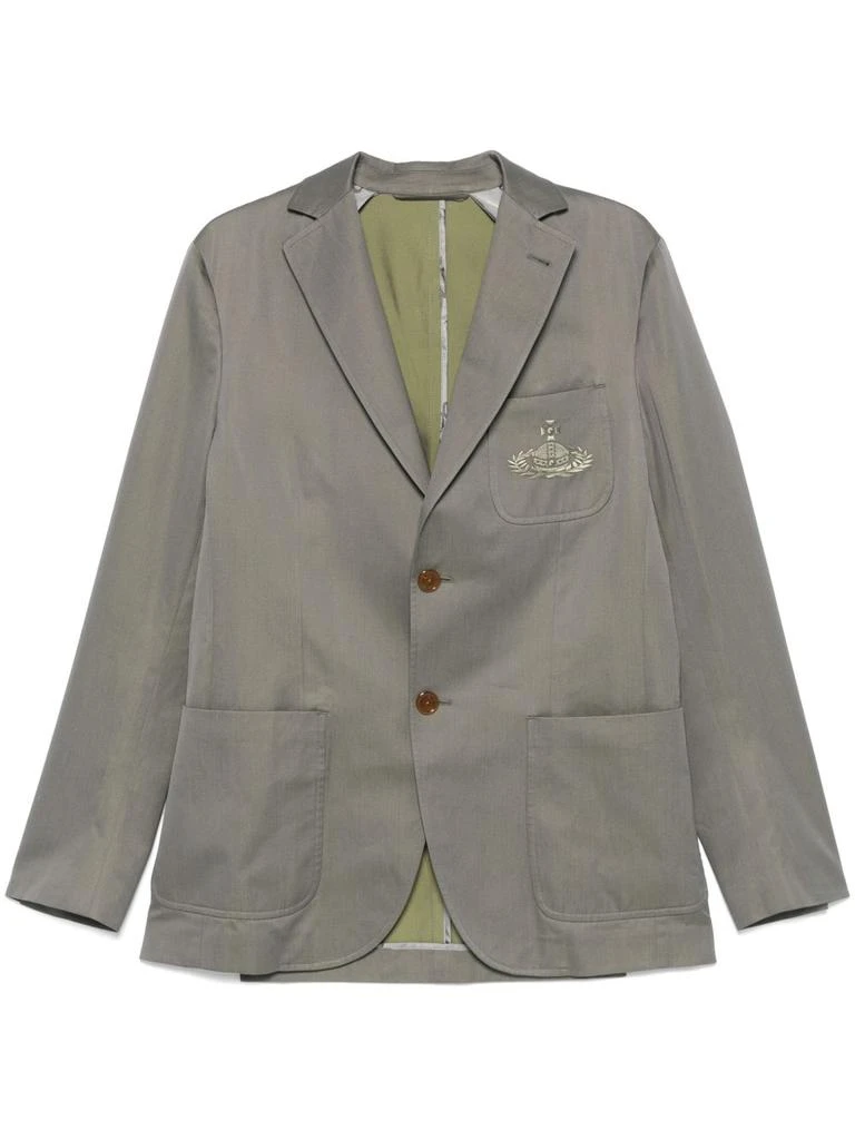Vivienne Westwood Battleship Grey Tailored Blazer