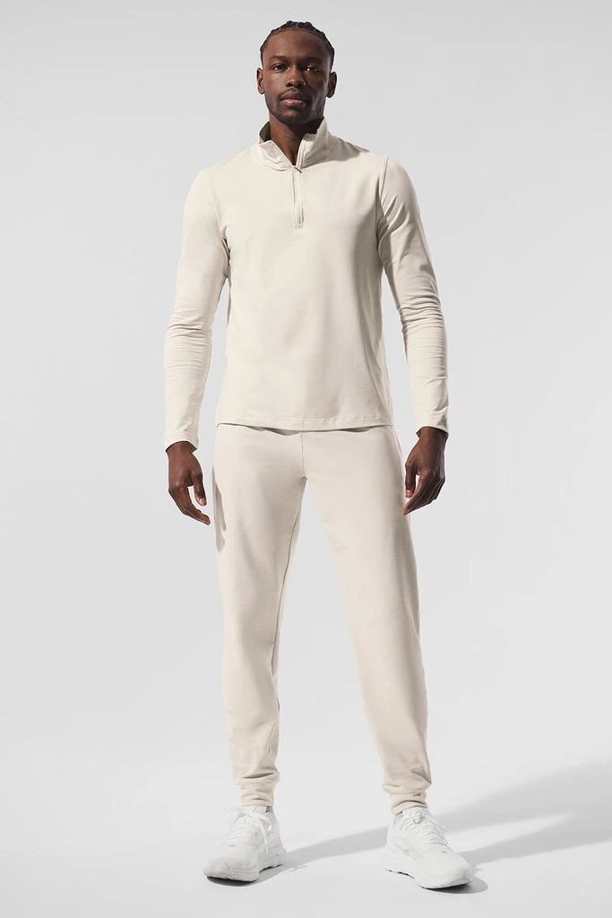 Alo Conquer 1/4 Zip Reform Long Sleeve - Bone 1