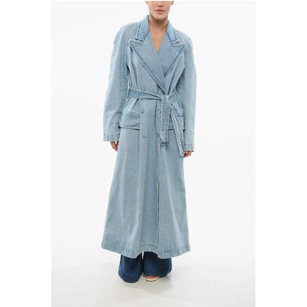 Double-breasted blue Coat with Women's Belt On Sale Now with Up to 22% Off | Discover Exclusive Deals & Savings at BeyondStyle Authentic Dries Van Noten women|clothing|outerwear|coats-jackets with Limited-Time Discounts, Double-breasted blue Coat with Women's Belt On Sale Now with Up to 22% Off | Discover Exclusive Deals & Savings at BeyondStyle Authentic Dries Van Noten women|clothing|outerwear|coats-jackets with Limited-Time Discounts,