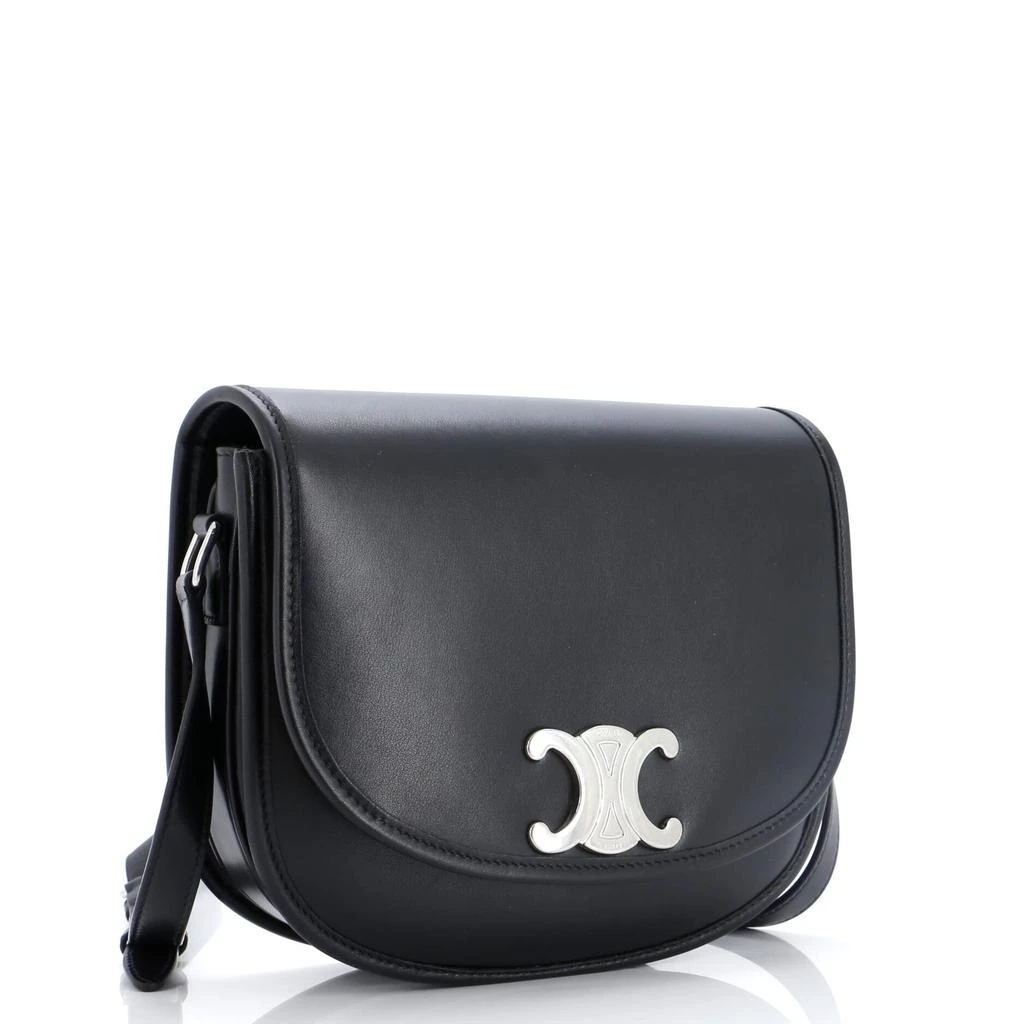 Celine Besace Triomphe Shoulder Bag Leather Medium 2