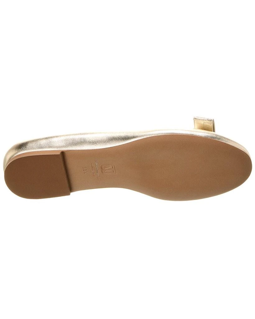 M by Bruno Magli Luce Leather Flat 4