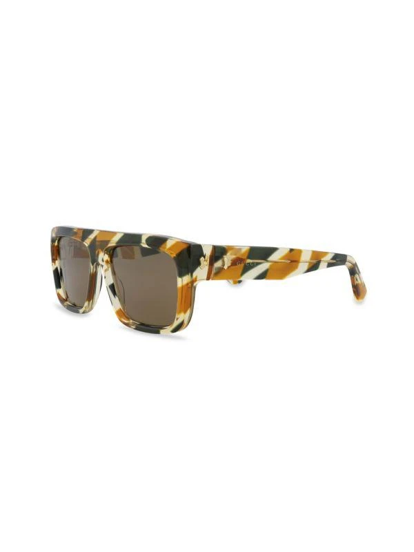 Gucci 55MM Square Sunglasses 2