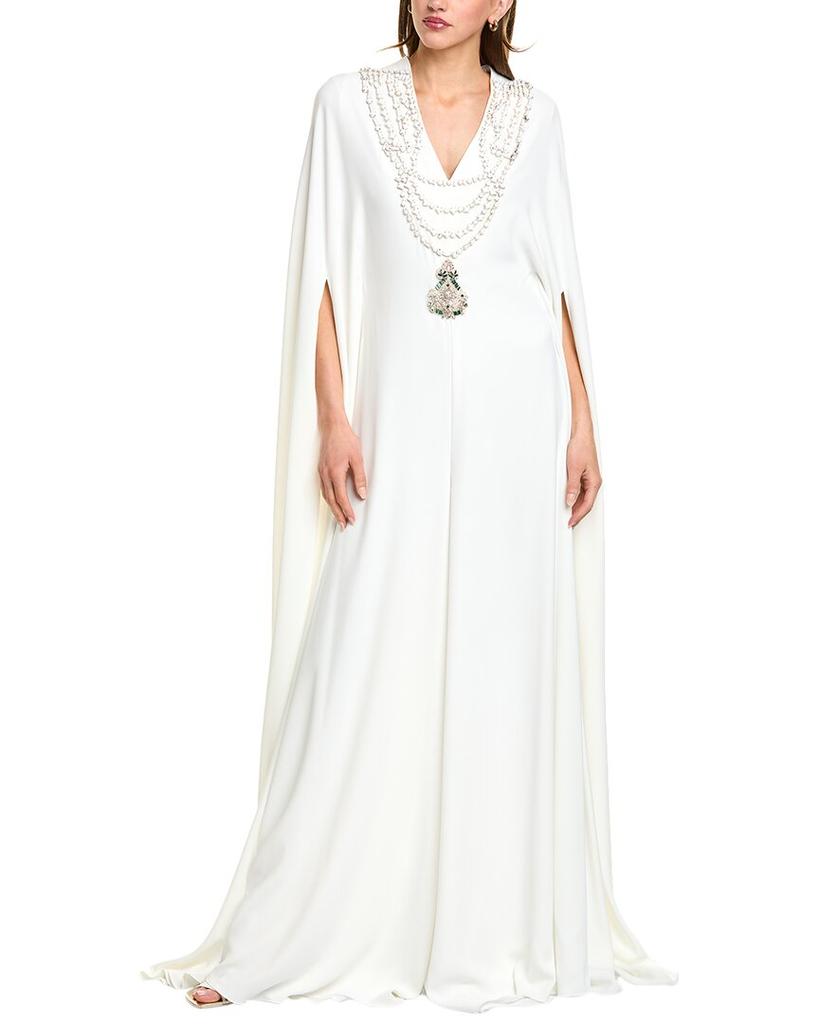 REEM ACRA Beaded Jumpsuit