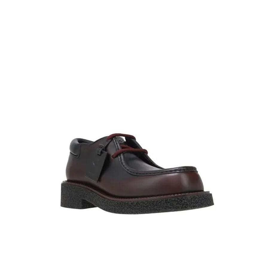 Salvatore Ferragamo Ferragamo Brown Lace-Up Derbys, Size 7