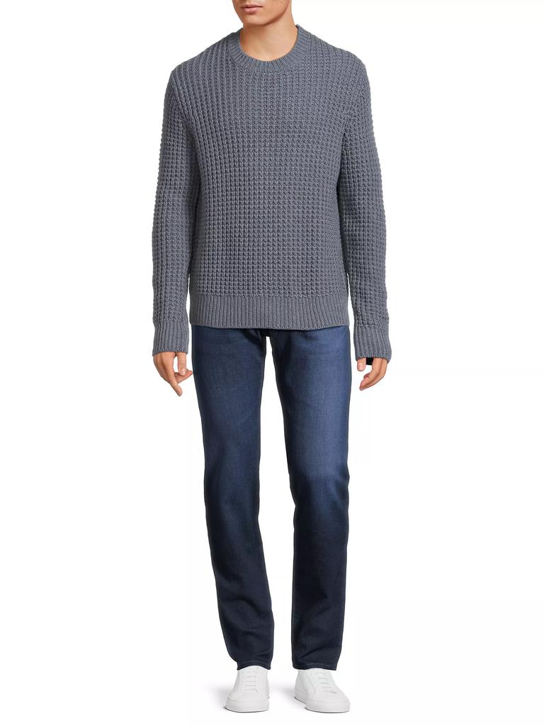 Vince Macro Waffle Knit Crewneck Sweater