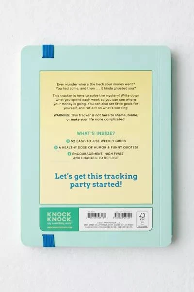 Urban Outfitters Knock Knock Where's My Money Habit Tracker Journal 5