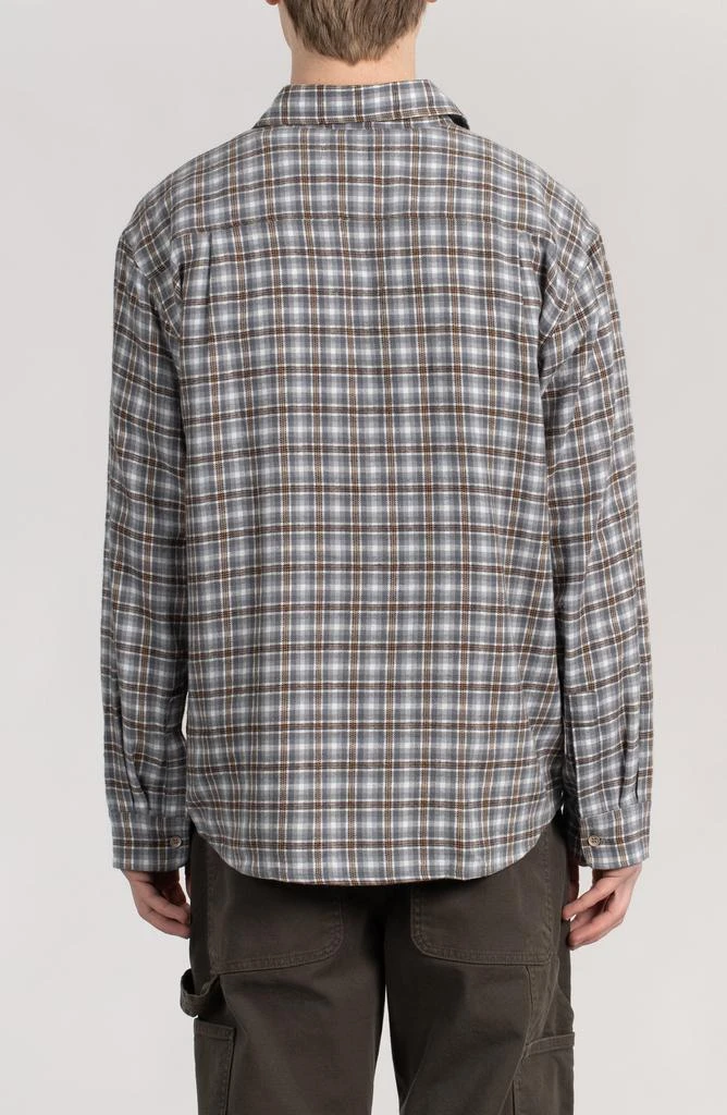 Stan Ray Oversize Plaid Flannel Button-Up Shirt 2