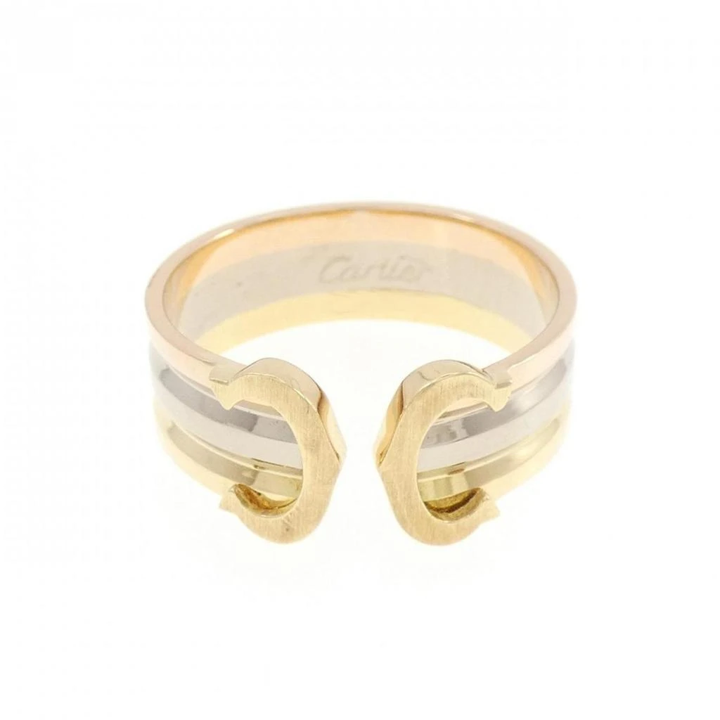 Cartier pink gold (18K) gold (18K) yellow gold (18K) Band Ring (Pre-Owned) 2