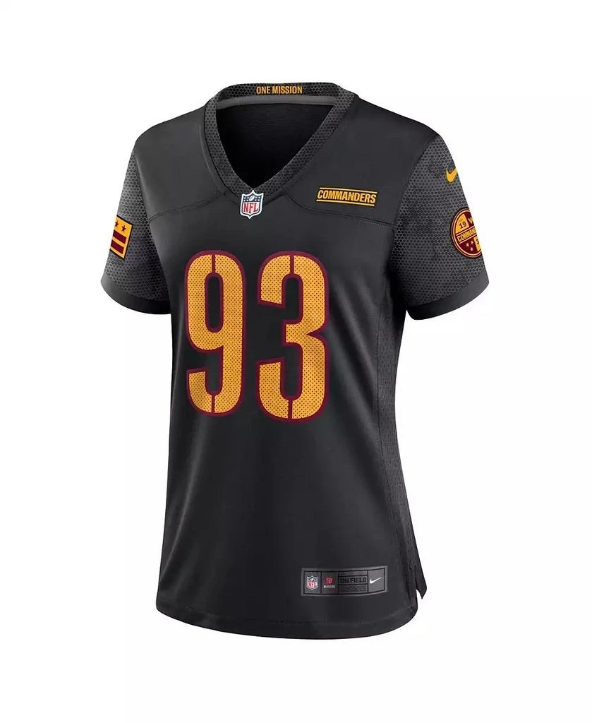 NIKE Women's Jonathan Allen Black Washington Commanders Alternate Game Player Jersey 3