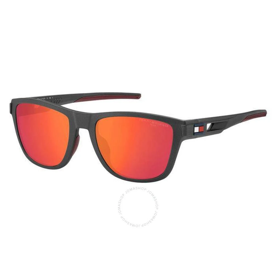 Tommy Hilfiger Red Rectangular Men's Sunglasses TH 1951/S 04WC/B8 56 1