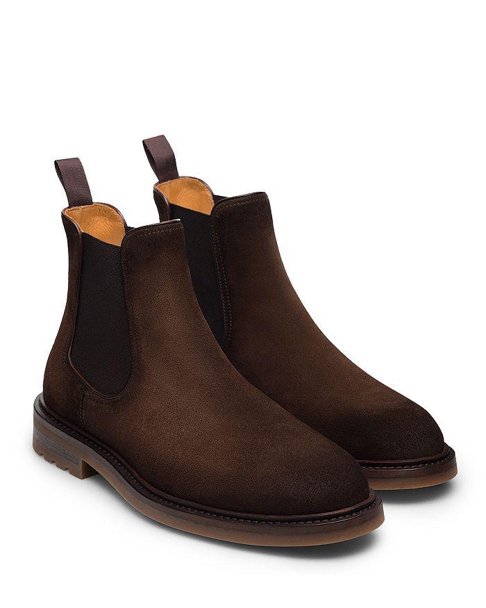Magnanni Men's Marton Chelsea Brown Suede Boots - Exclusive