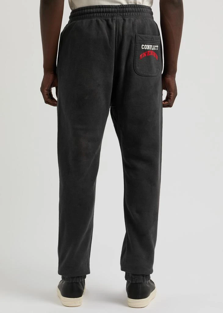 SAINT MXXXXXX Denim Tears Struggle printed cotton sweatpants 3