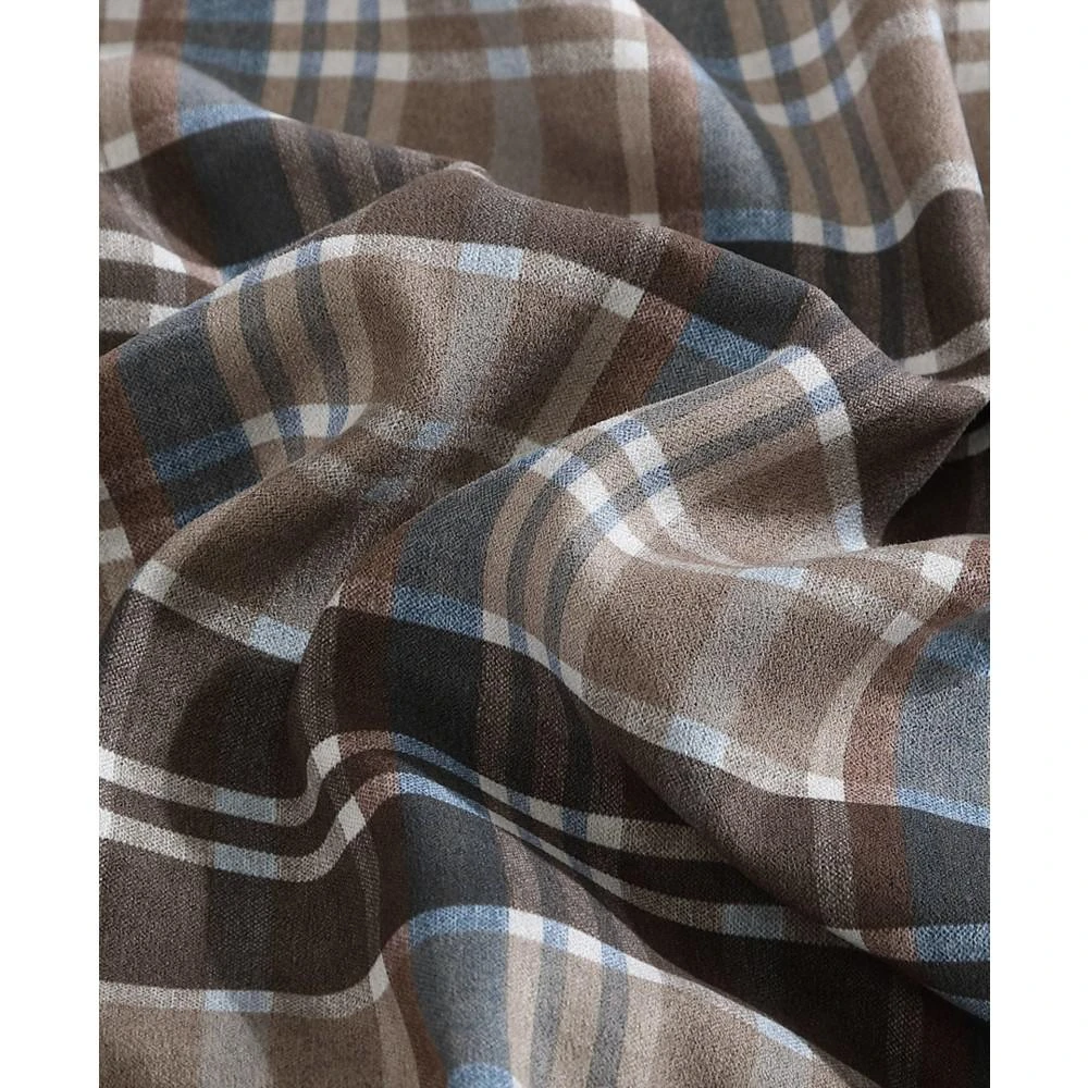 Eddie Bauer Rugged Plaid Micro Suede Down Alternative Reversible 2 Piece Comforter Set 4