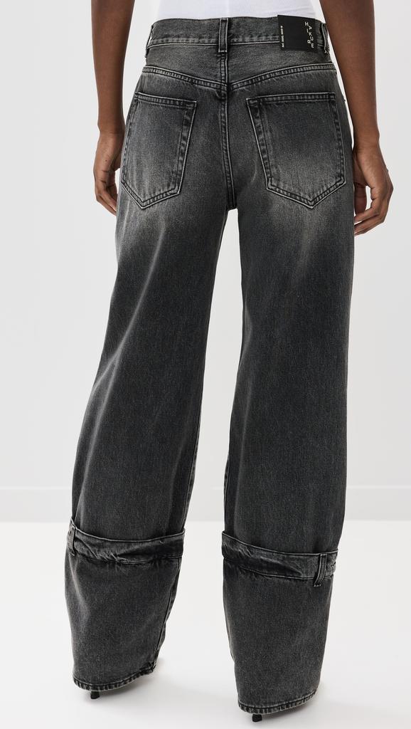 HAIKURE Hurley Medium Black Jeans