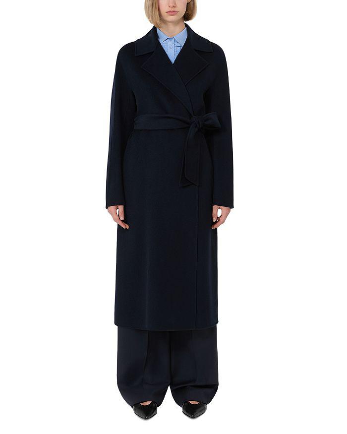 Shop selim double-breasted wool coat on Sale at BeyondStyle
