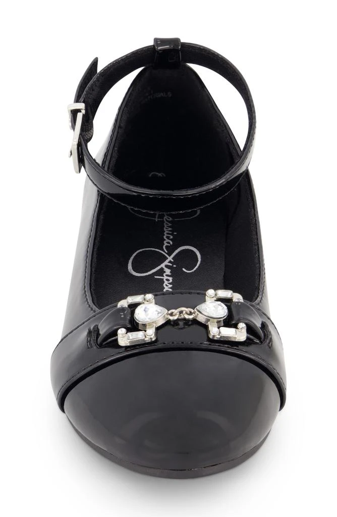 Jessica Simpson Kids' Amy Bit Embellished Ankle Strap Flat 2
