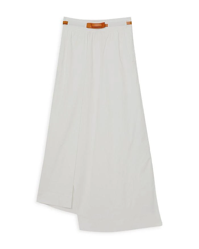 REISS Belted Split Midi Skirt 5