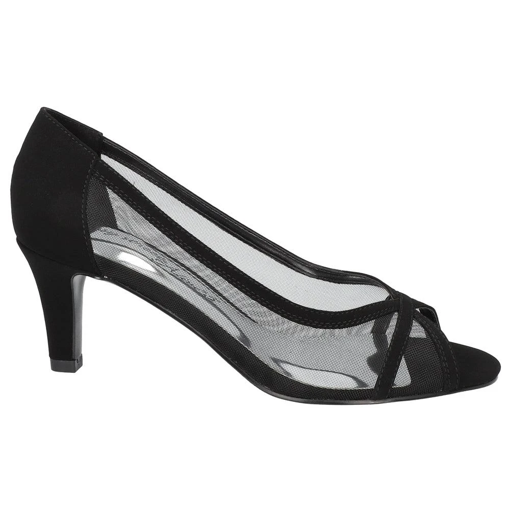 Easy Street Picaboo Peep Toe Evening Pumps 1