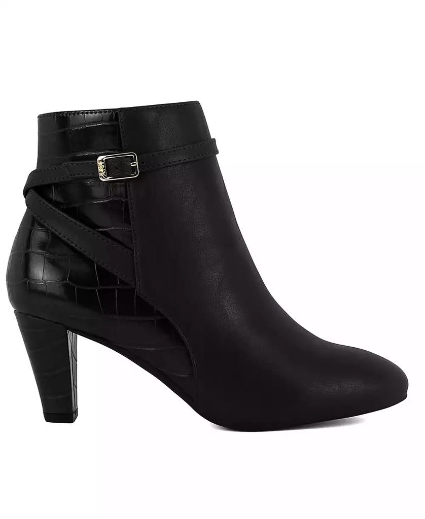 JONES NEW YORK Women's Helini Round Toe Heeled Dress Booties 2