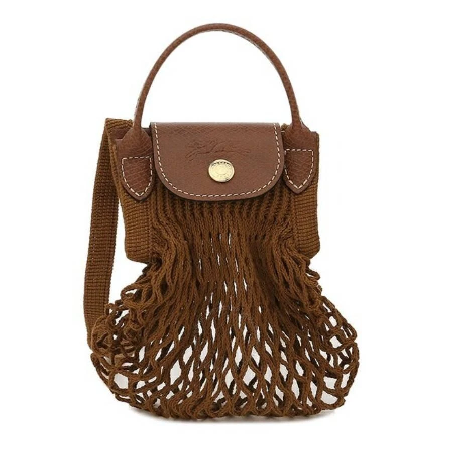 longchamp tobacco bag Filet Mesh Le Pliage XS Bag In Tobacco – On Sale Now with Up to 68% Off