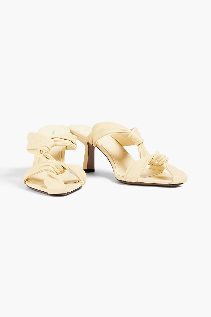 NEOUS Proxima twisted leather mules 2