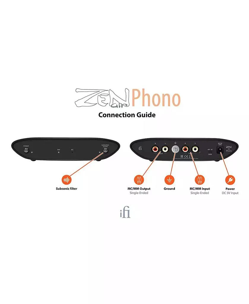 iFi Audio ZEN Air Phono External Turntable Phono Preamplifier 7