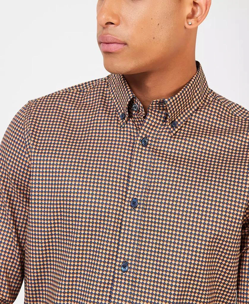 Ben Sherman Men's Chevron Print Shirt 3