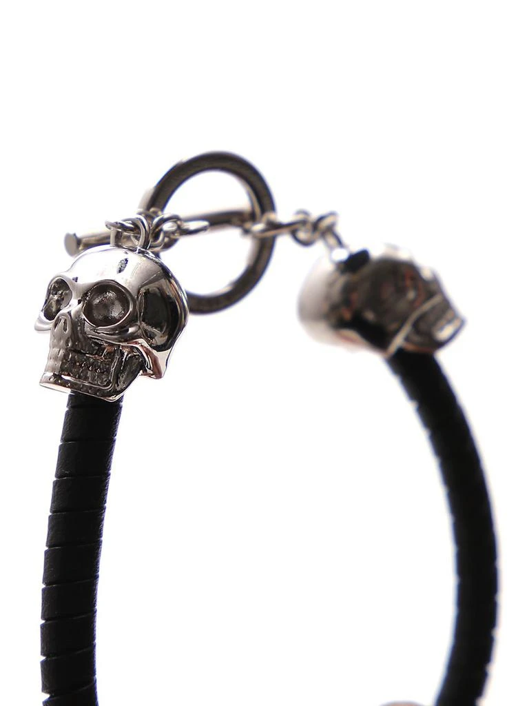 Alexander McQueen Alexander McQueen T-Bar Skull Bracelet 3