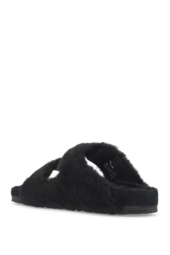 Birkenstock shearling slides 3