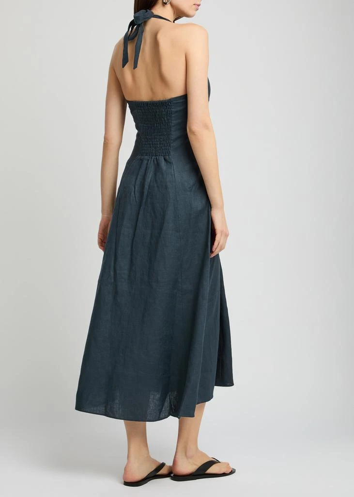 FAITHFULL THE BRAND Marais linen midi dress 3