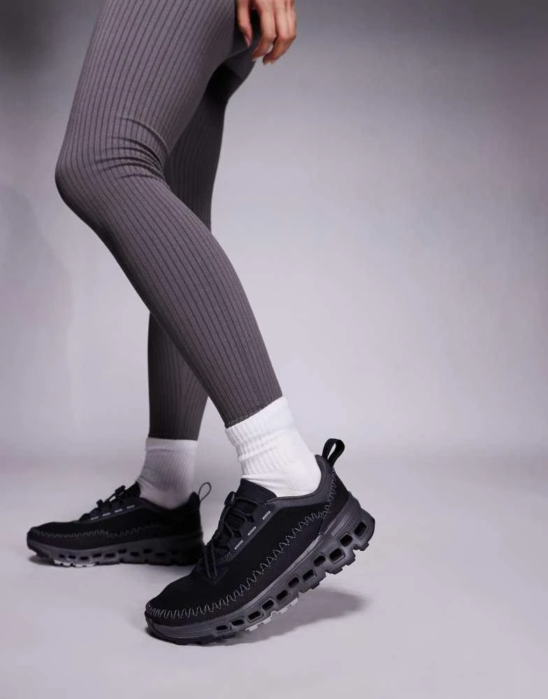 ON RUNNING ON Cloudaway 2 trail running trainers in all black 5