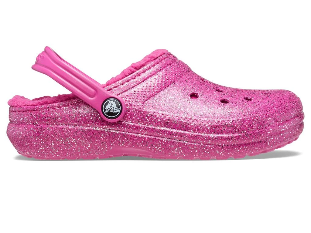 Crocs Kids Classic Lined Glitter Clog (Little Kid/Big Kid) 6