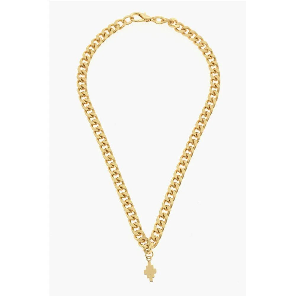 Marcelo Burlon en Effect Chain Necklace with Women's Pendant 1