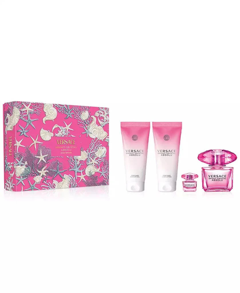 Versace 4-Pc. Bright Crystal Absolu Eau de Parfum Gift Set 1