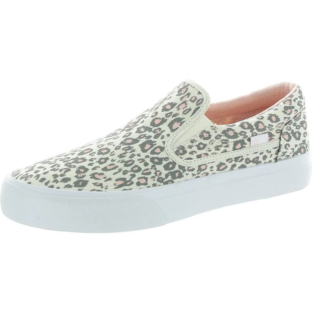 DC Trase Slip Womens Leather Lifestyle Slip-On Sneakers 1