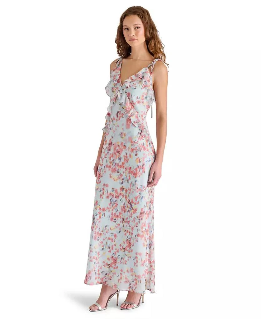 Steve Madden Women's Adalina Ruffle-Trim Chiffon Dress 4