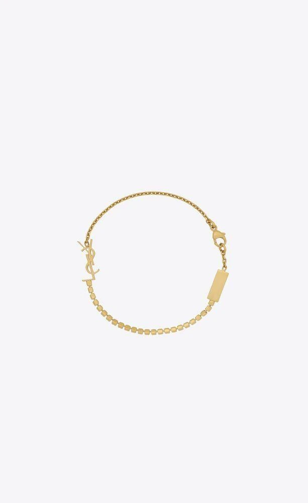 Yves Saint Laurent CASSANDRE CHARM BRACELET GOLD 2