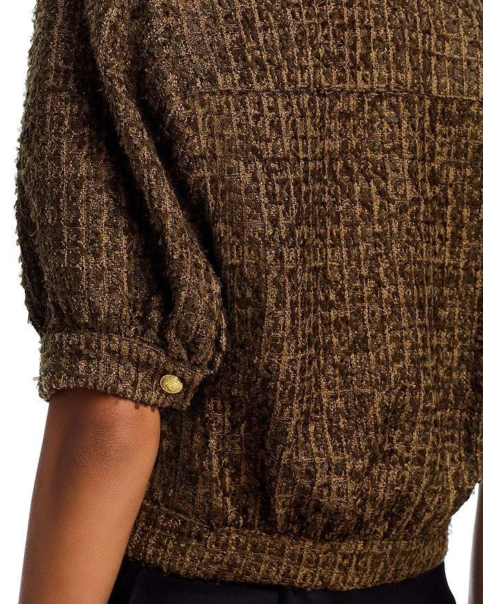 L'Agence Cove Tweed Cropped Jacket 6
