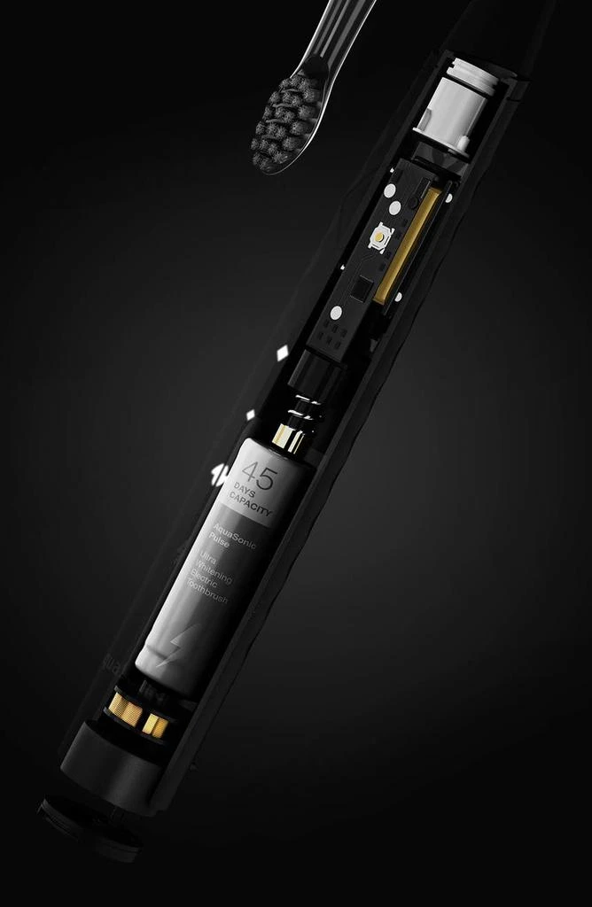 AquaSonic Pulse Ultra Whitening Electric Toothbrush - Midnight Black 4