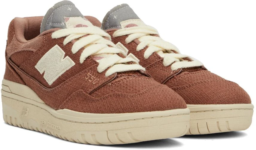 New Balance Brown 550 Sneakers 4