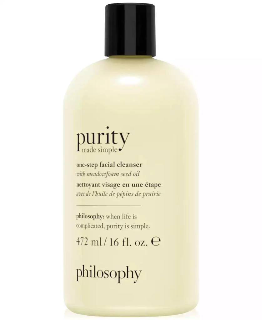 philosophy Purity Made Simple One-Step Facial Cleanser, 16 oz. 1