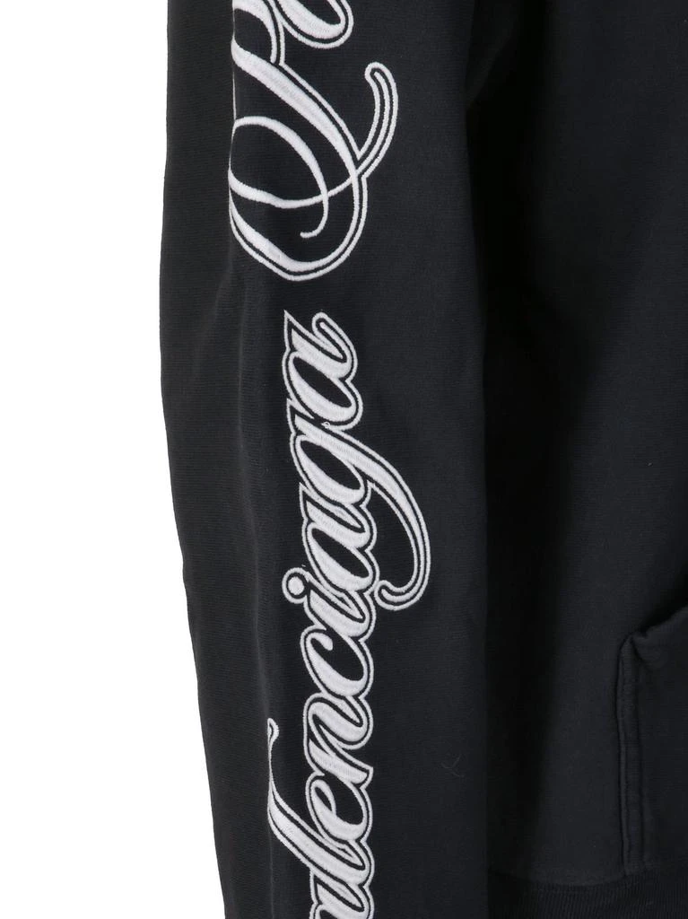 Balenciaga Balenciaga Cursive Zipped Hoodie 3