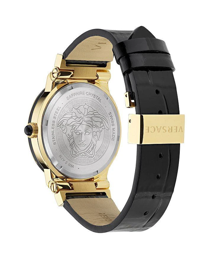 Versace Greca Logo Moonphase Watch, 38mm 3