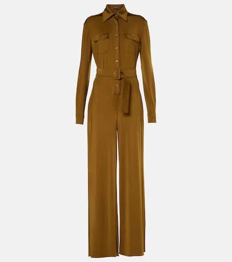 Tom Ford Satin jersey jumpsuit 1